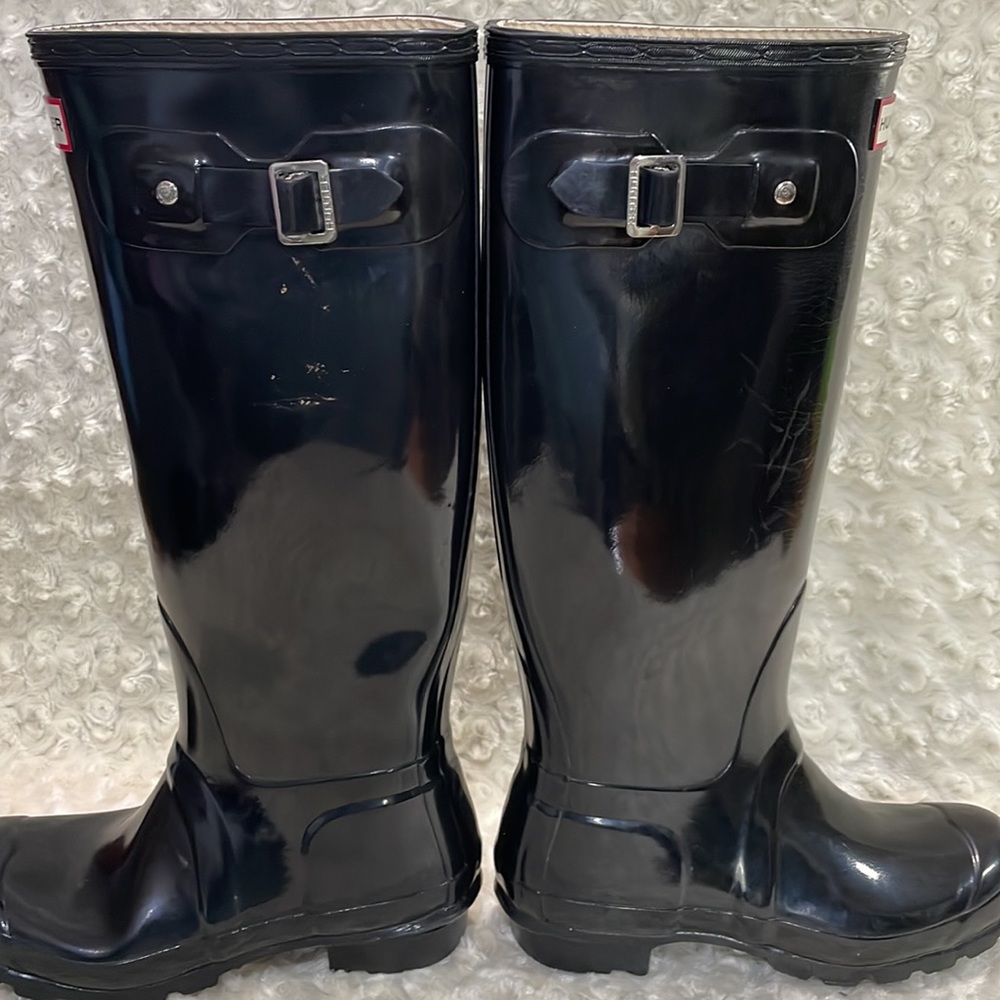 Hunter original tall gloss boots - Picture 9 of 16